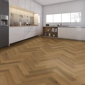 Укладка ламината Ёлка Английская  один полотном